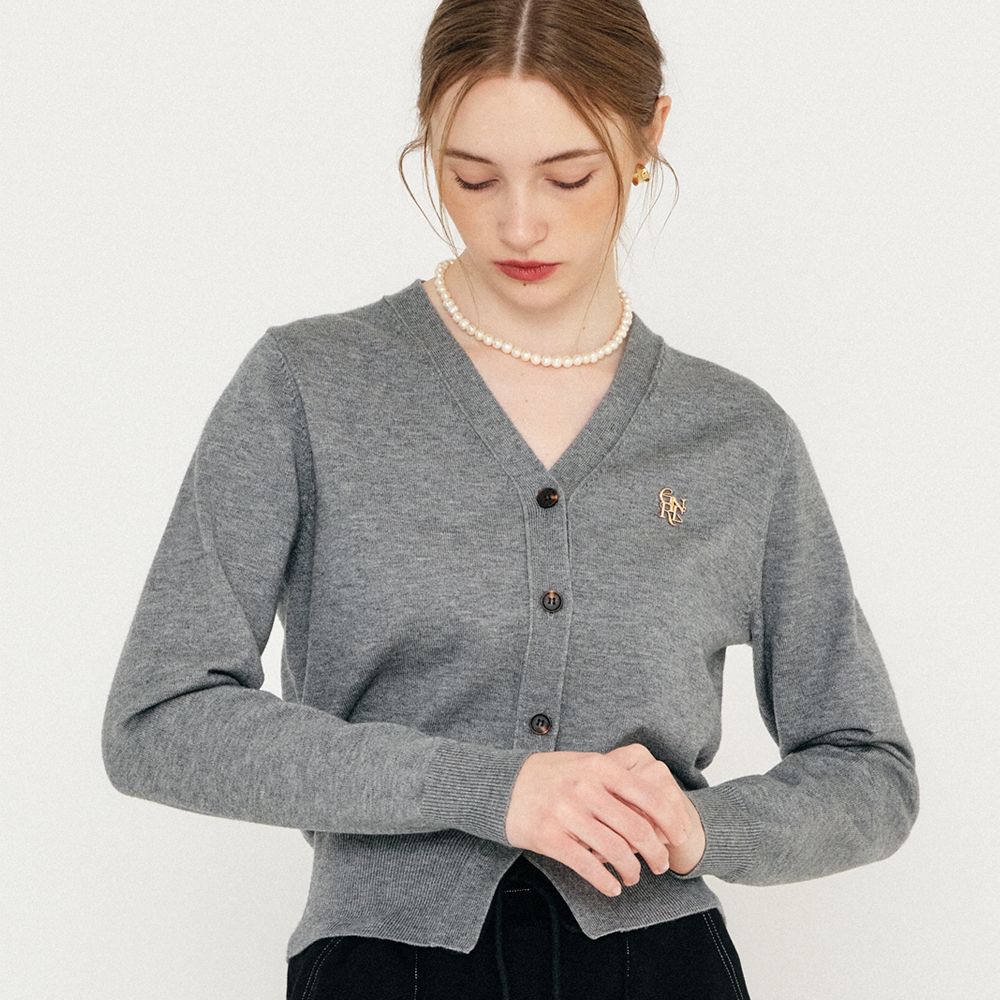 MUSINSA 【GENERAL IDEA】カーディガン MUSINSA | GENERAL IDEA GNRL Essential Cardigan [BLACK