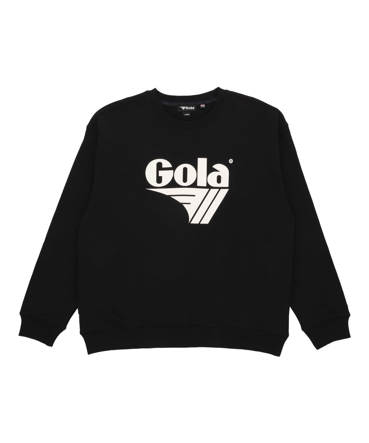 골라(GOLA) SIGNATURE LOGO SWEATSHIRTS [BLACK]