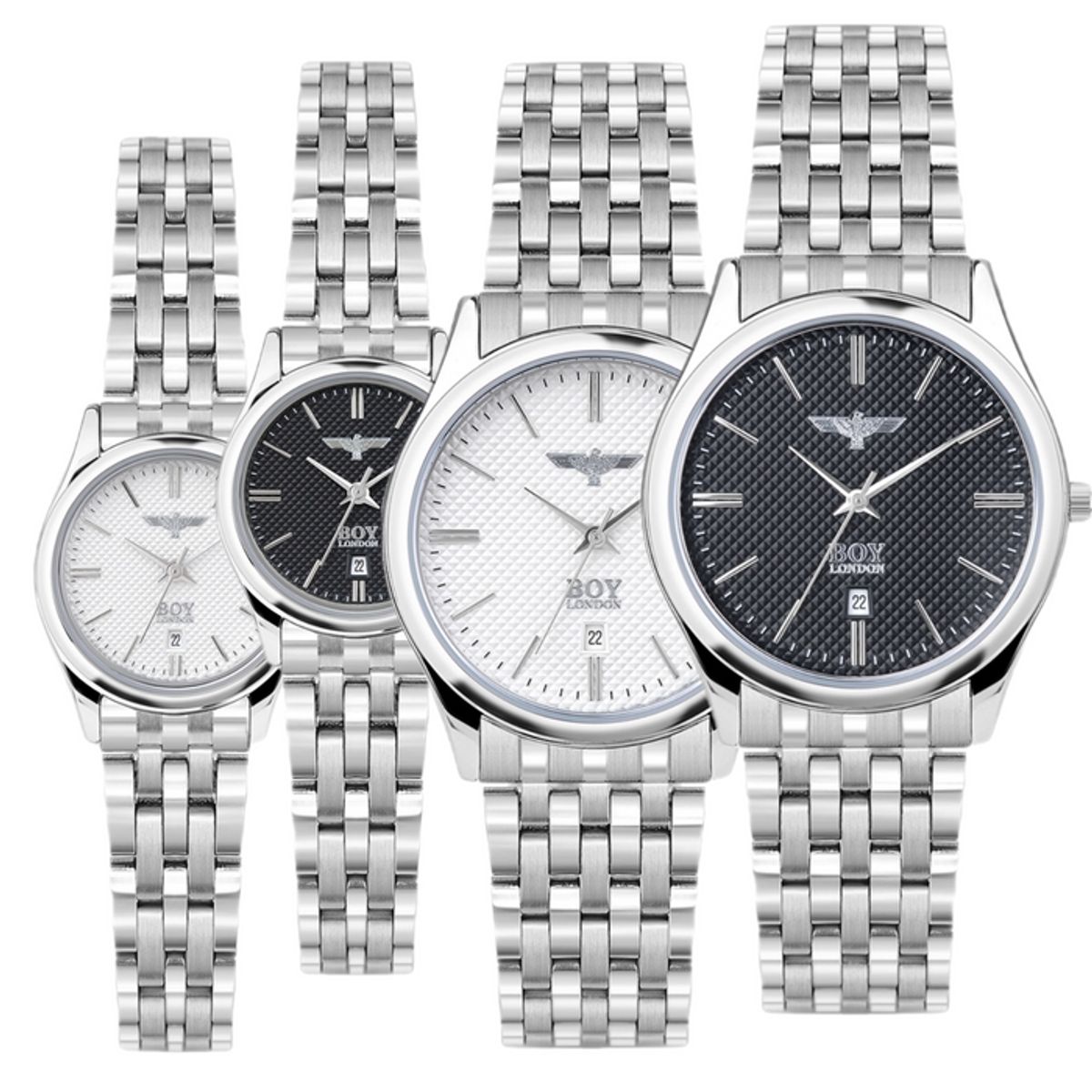 보이런던와치(BOYLONDON WATCH) 커플 메탈시계 BLD2025 4종 택1