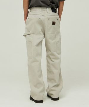 파번 7505 카펜터 와이드핏 스톤 데님팬츠