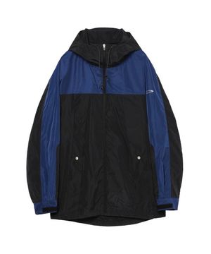 Two Face Hood Jumper - Black