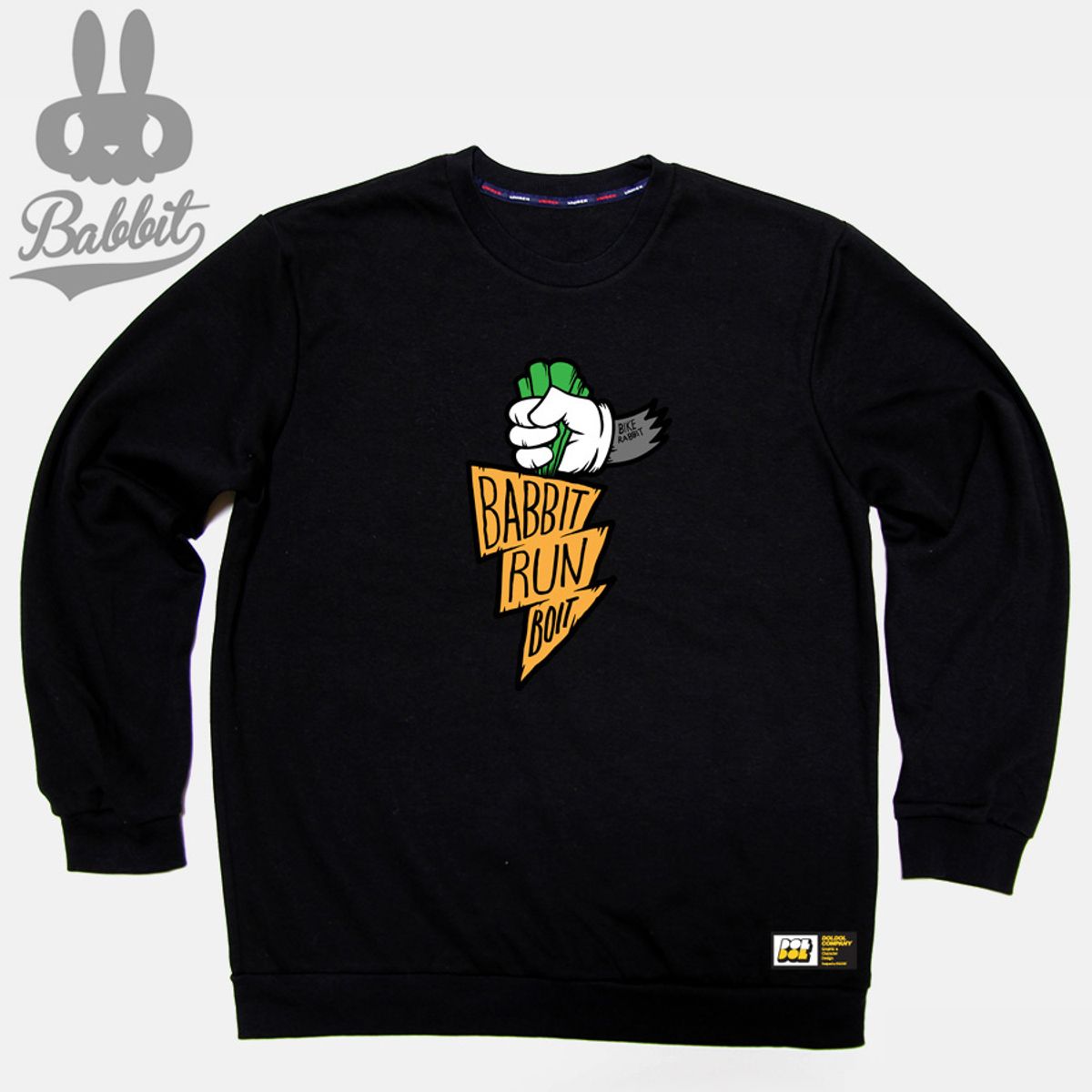 돌돌(DOLDOL) Bike Rabbit_MTM_22 바이크 라빗  토끼 그래픽 캐릭터 디자인 맨투맨 긴팔