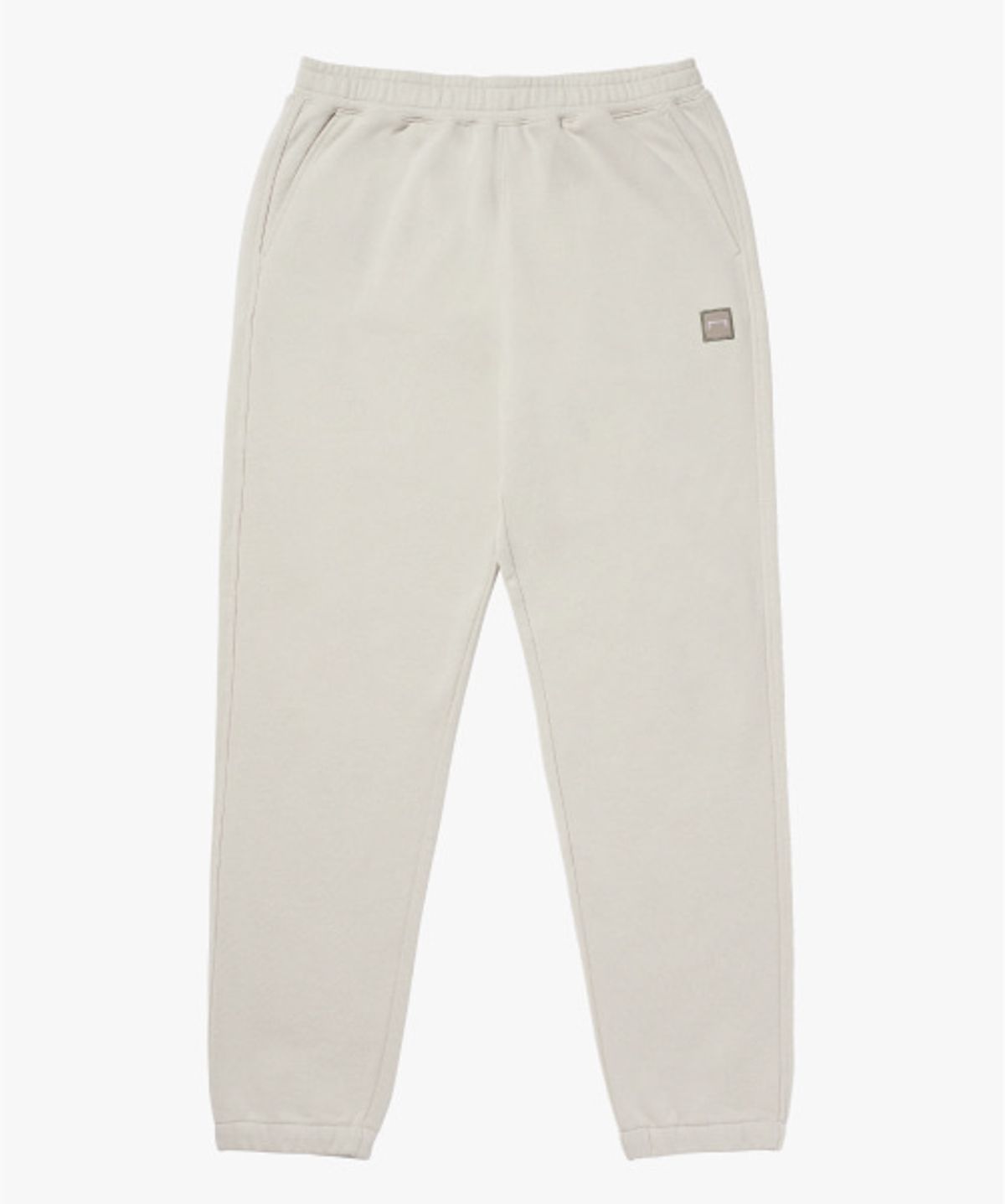 골스튜디오(GOALSTUDIO) ESSENTIAL APPLIQUE JOGGER-LIGHT BEIGE