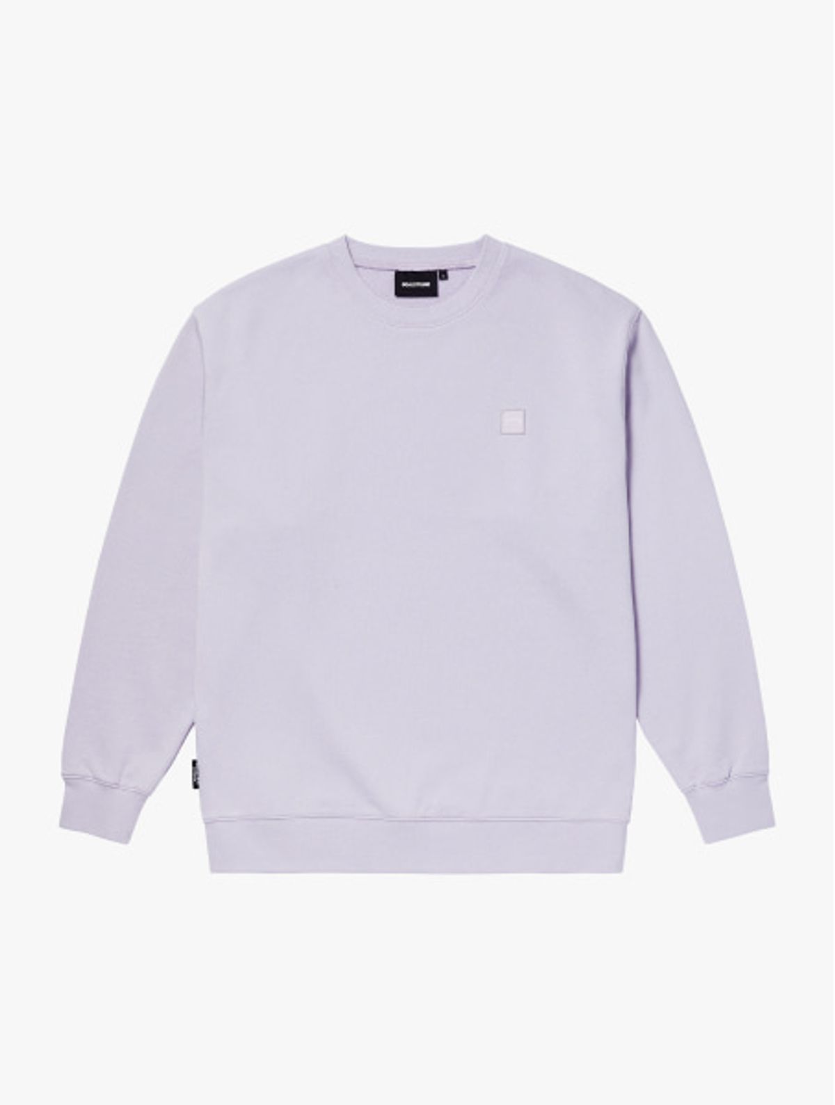 골스튜디오(GOALSTUDIO) ESSENTIAL APPLIQUE SWEAT-LAVENDER