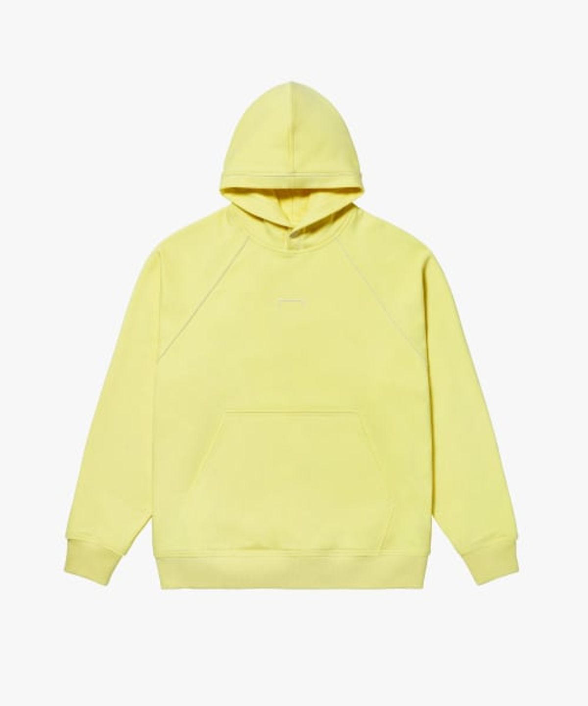 골스튜디오(GOALSTUDIO) SMALL LOGO PIPING HOODIE-LIME