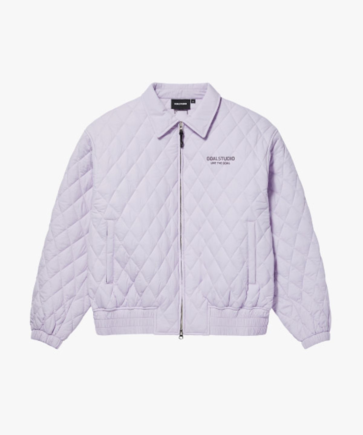 골스튜디오(GOALSTUDIO) EMBROIDERY PADDING JACKET-LAVENDER