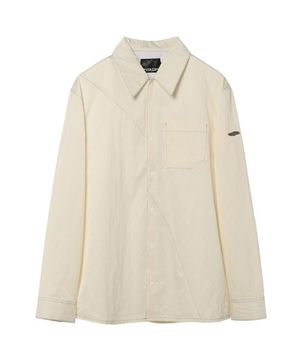 Nylon Wind Shirt - Ivory