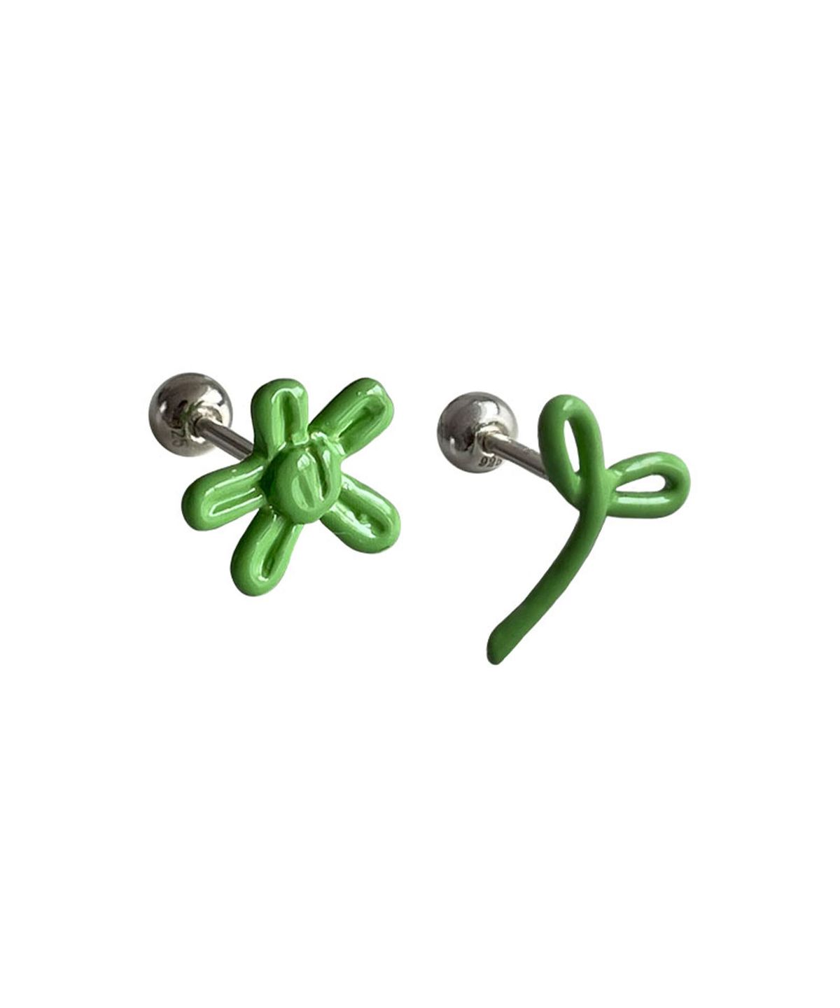 잇더즌매터(IT DOESN'T MATTER) Pastel doodle piercing (Apple green)