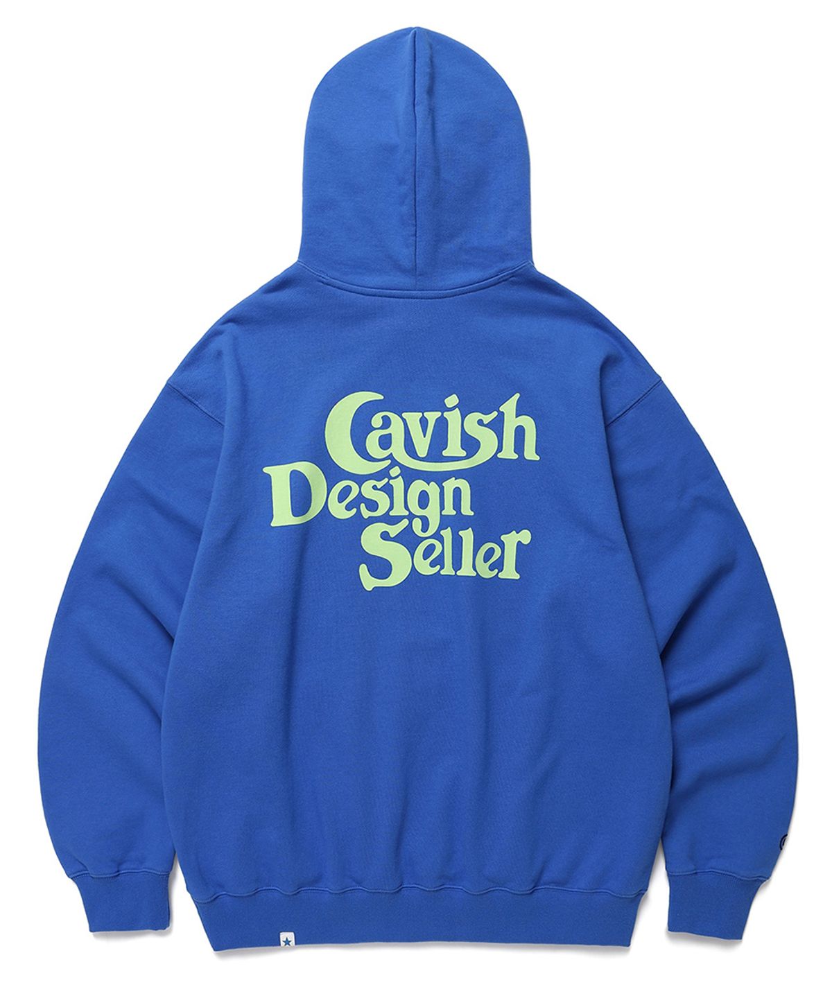 카비시(CAVISH) SELLER LOGO HOODIE BLUE(GREEN)(CV2BFUM400A)