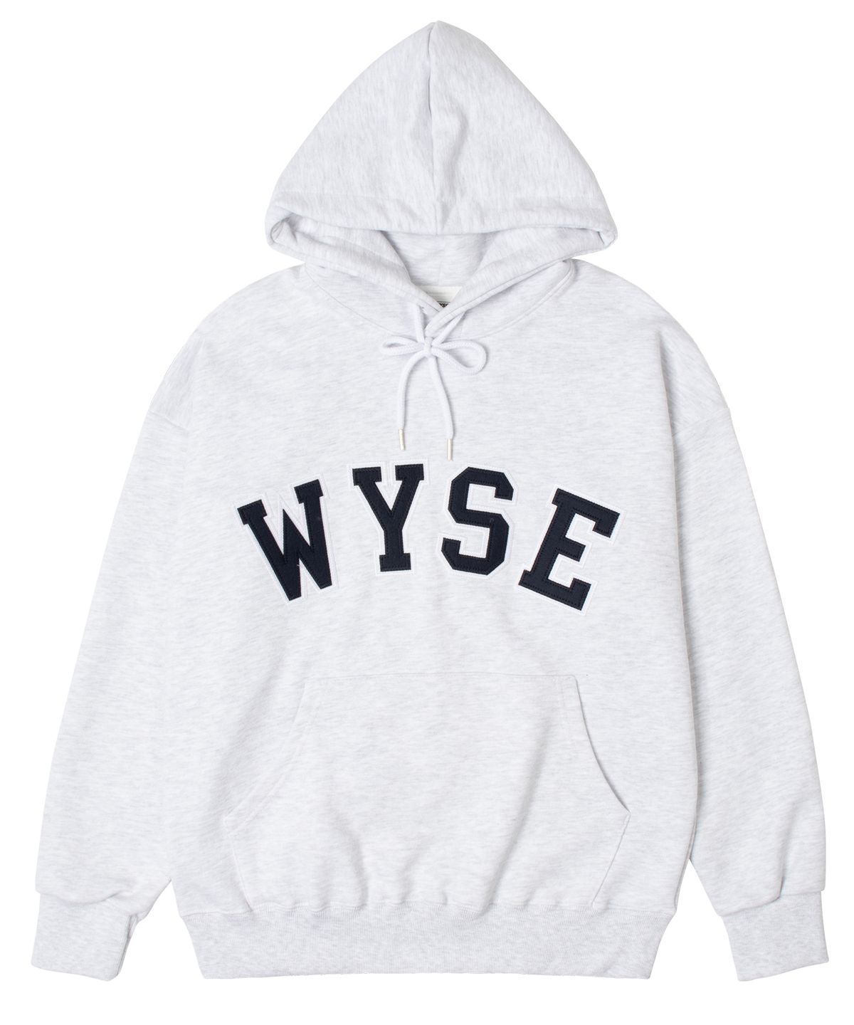 와이즈(WYSE) 컬리지 후드 라이트그레이
