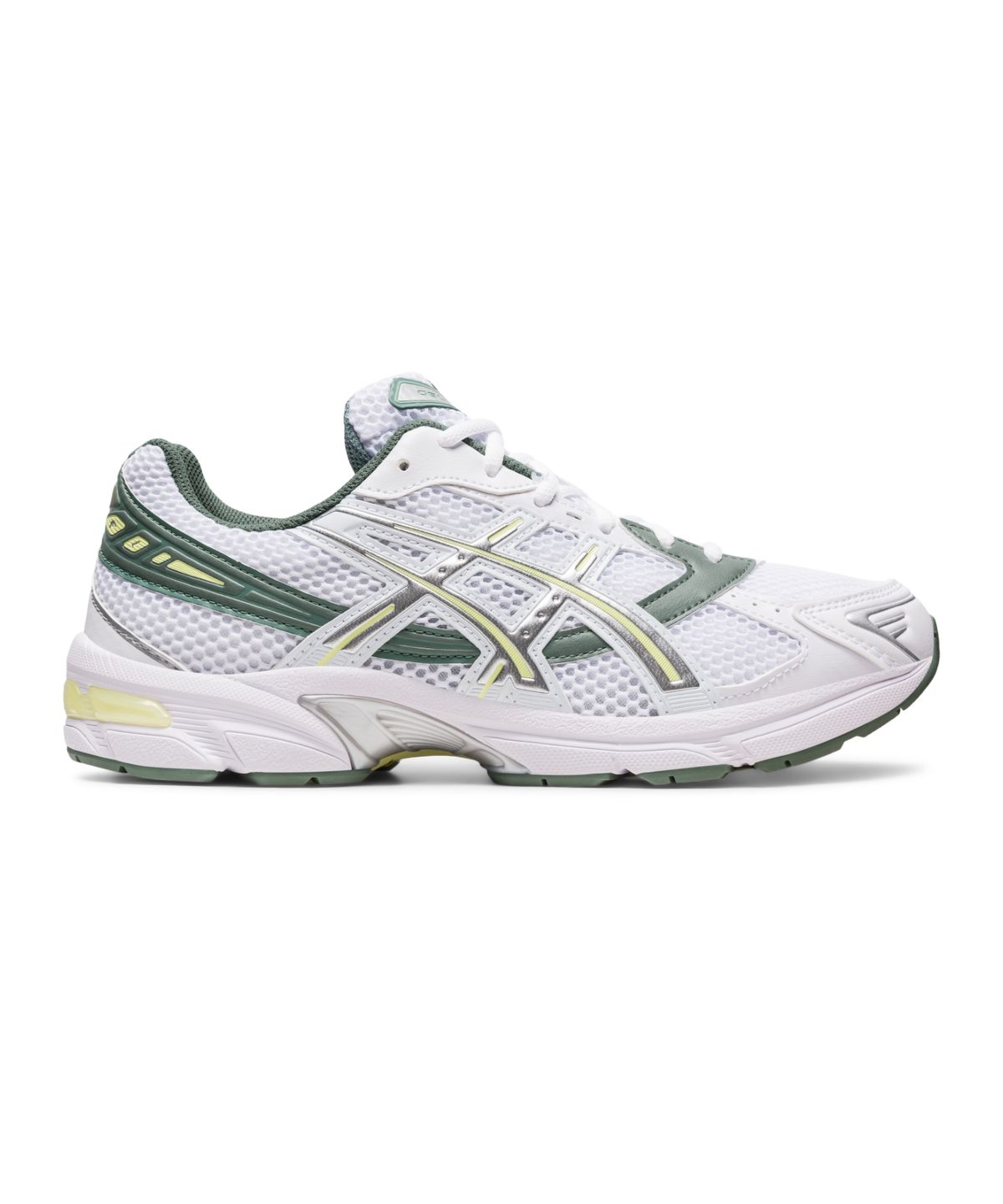 아식스(ASICS) 젤-1130 - 화이트:허들 옐로우 / 1201A256-111