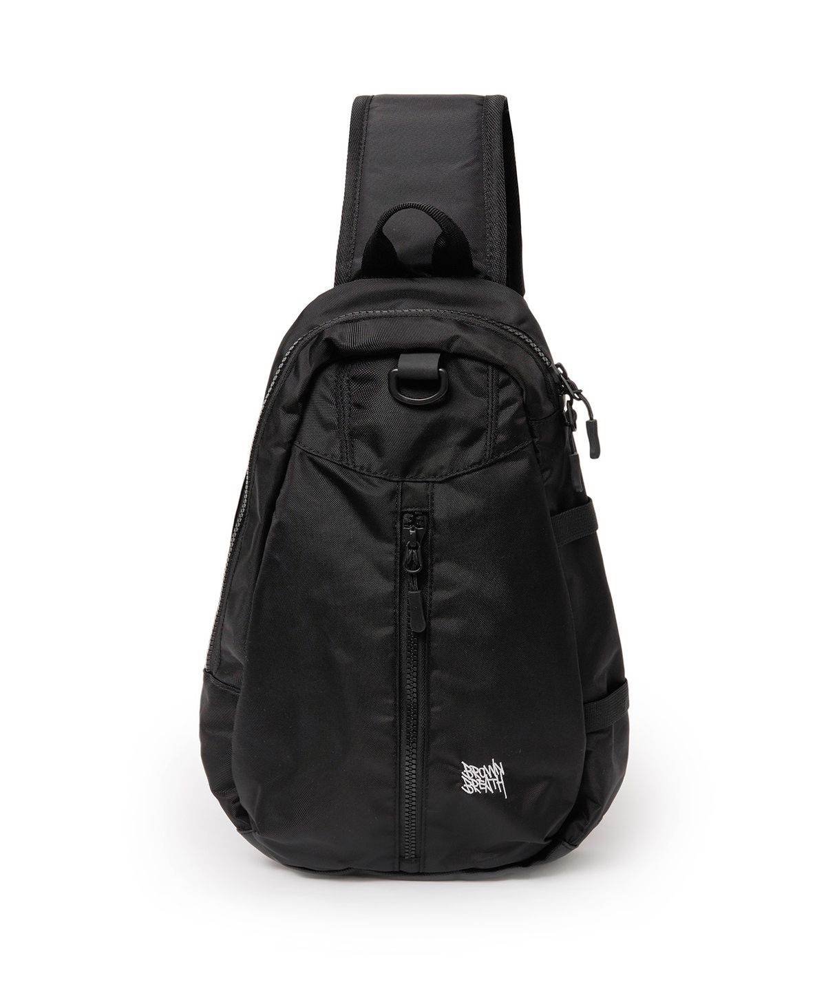 브라운브레스(BROWNBREATH) COMBINE MINI SLING BAG - BLACK