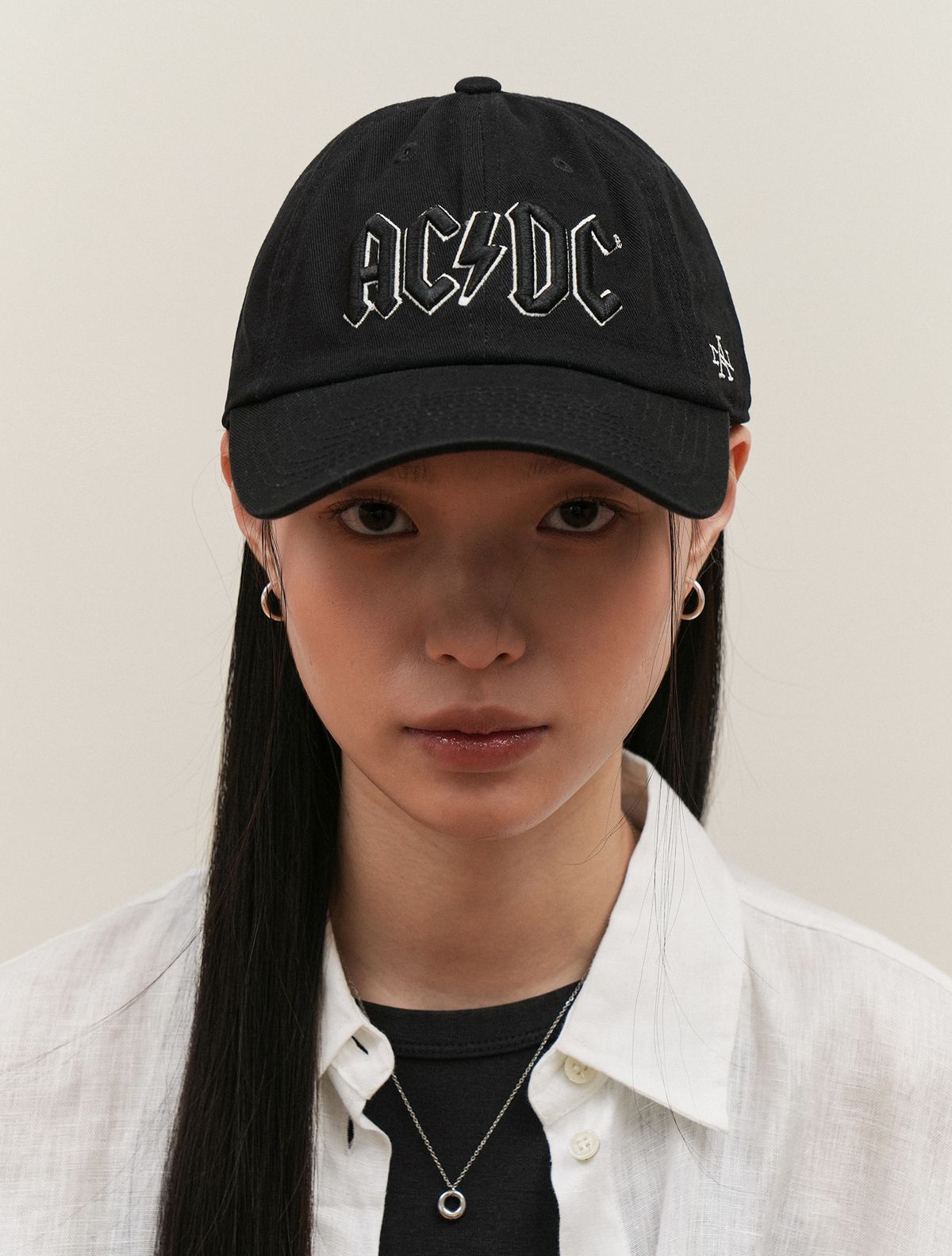 아메리칸니들(AMERICAN NEEDLE) BALLPARK CAP ACDC - BLACK