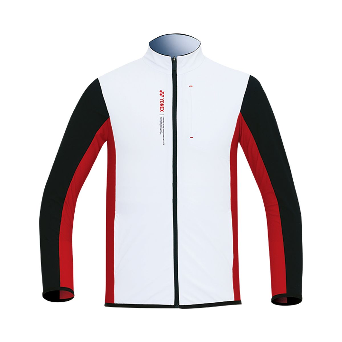 요넥스(YONEX) 221WU007M 화이트 남성 배색 트레이닝 자켓