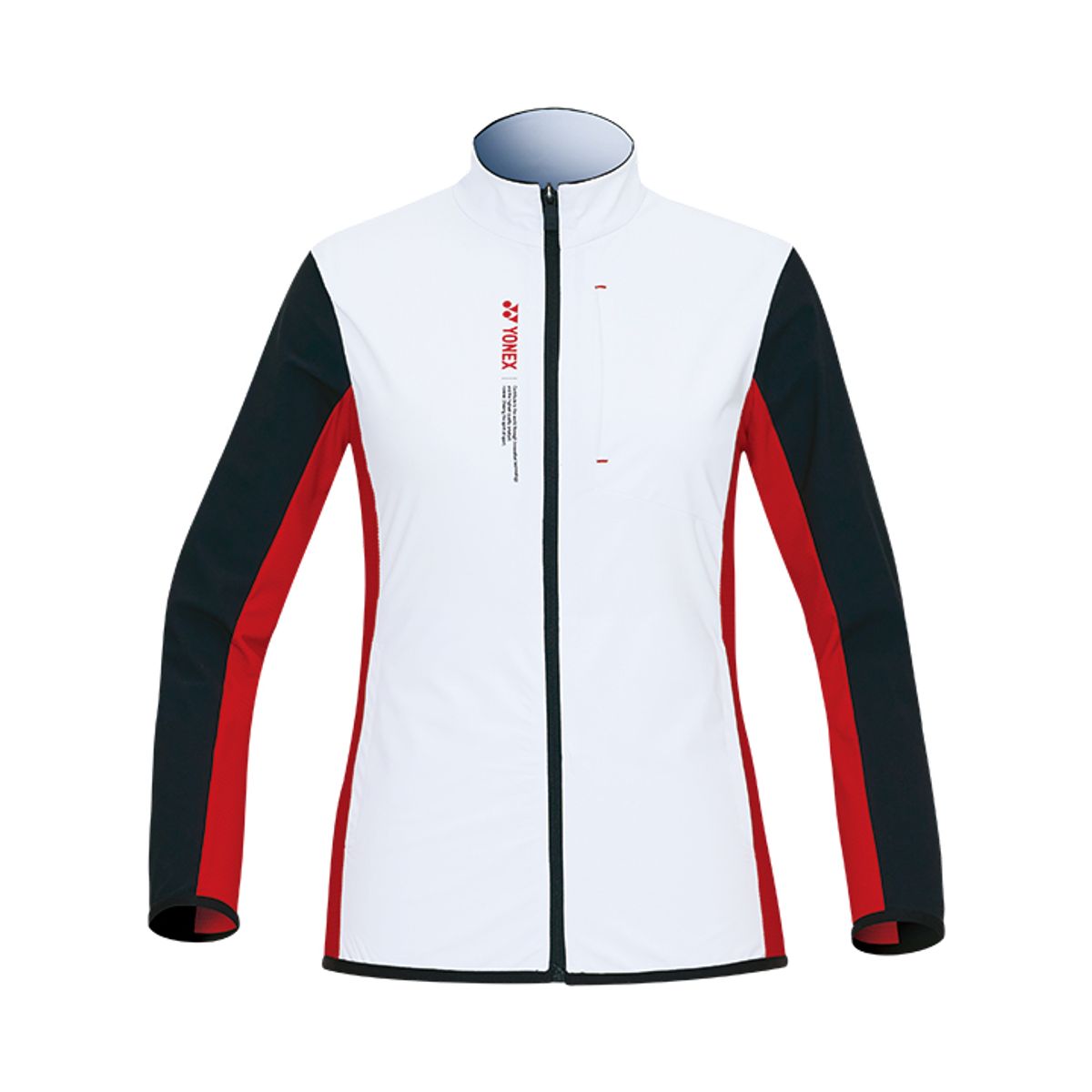 요넥스(YONEX) 221WU008F 화이트 여성 배색 트레이닝 자켓