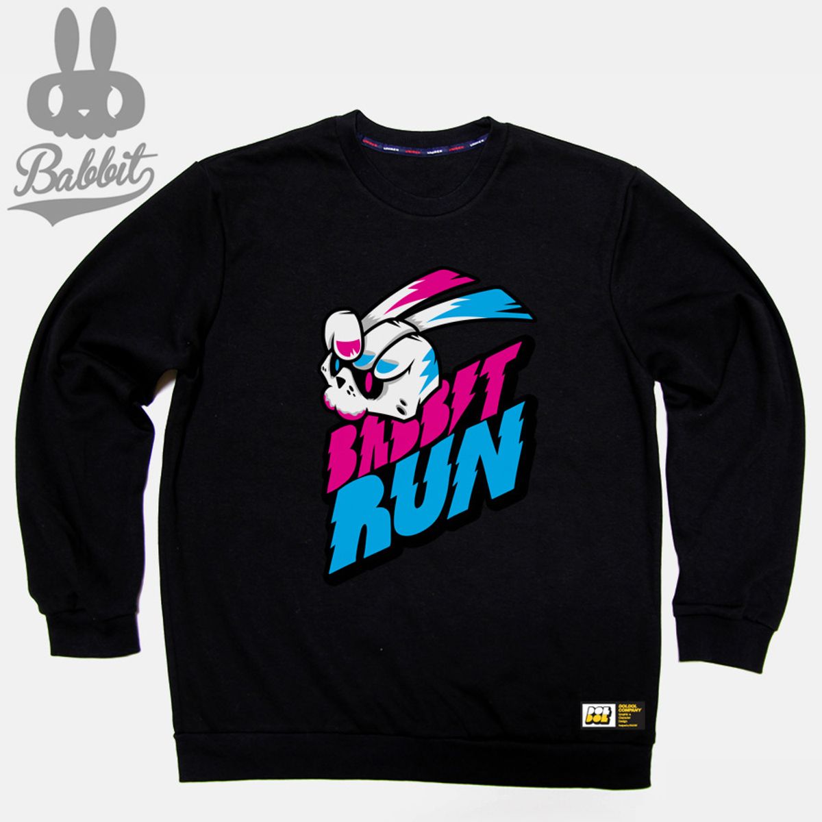 돌돌(DOLDOL) Bike Rabbit_MTM_30 바이크 라빗  토끼 그래픽 캐릭터 디자인 맨투맨 긴팔