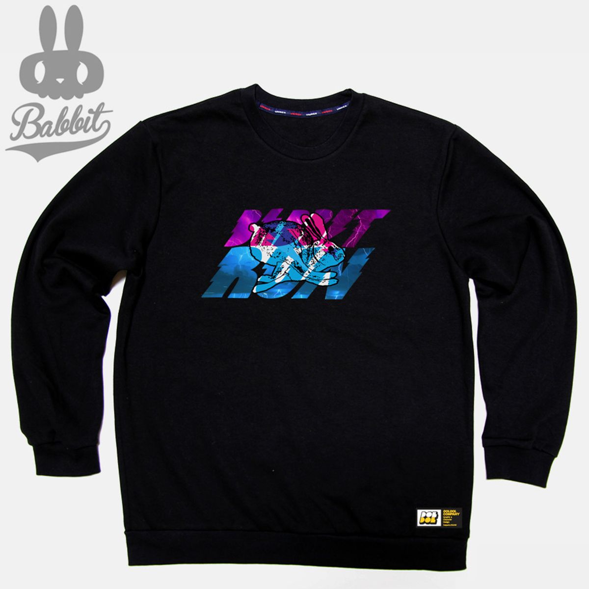 돌돌(DOLDOL) Bike Rabbit_MTM_32 바이크 라빗  토끼 그래픽 캐릭터 디자인 맨투맨 긴팔