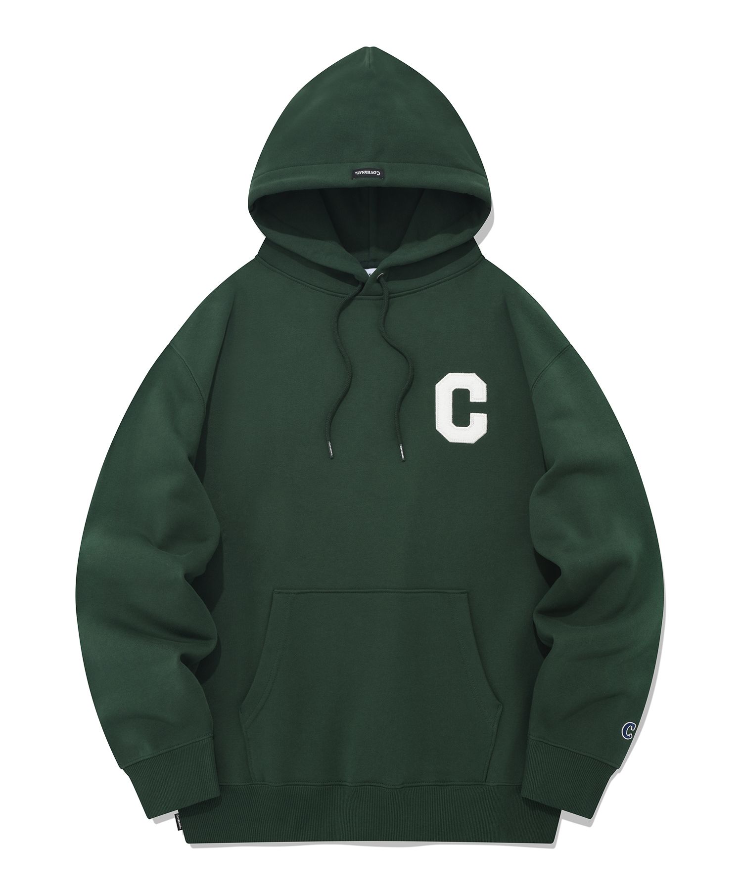 パーカー・フーディ COVERNAT C Logo Hoodie British Green MUSINSA | COVERNAT C Logo Hoodie British Green