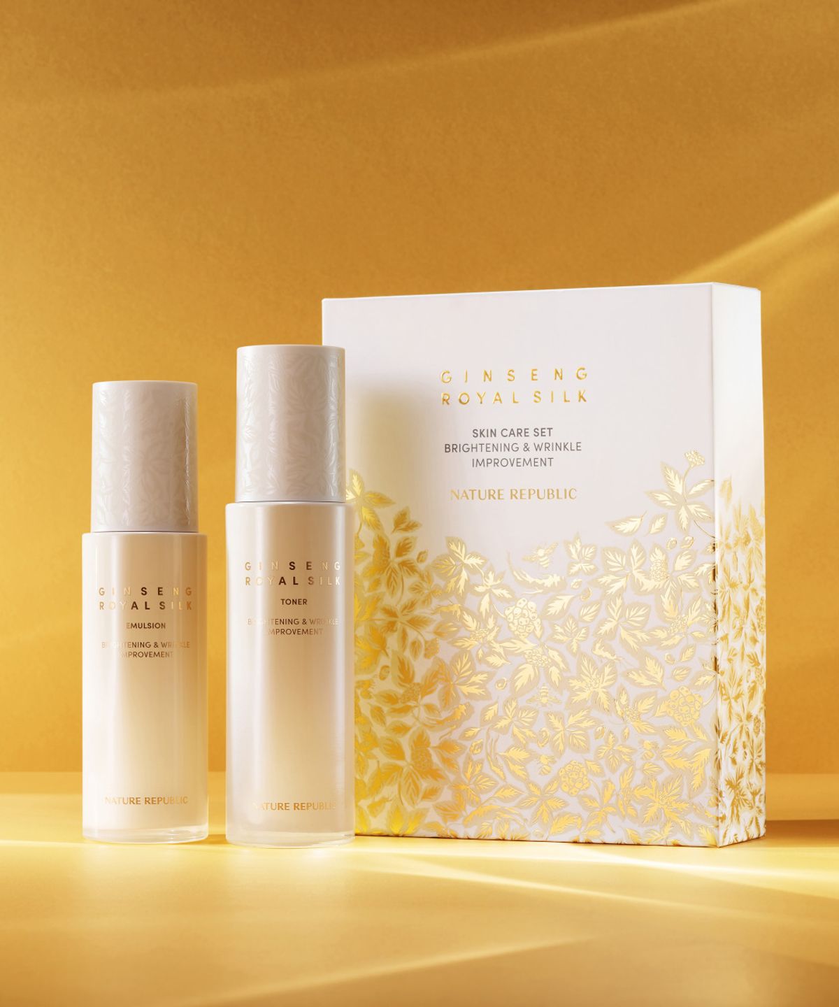 네이처리퍼블릭(NATURE REPUBLIC) 진생 로얄 실크 스킨케어 2종 세트