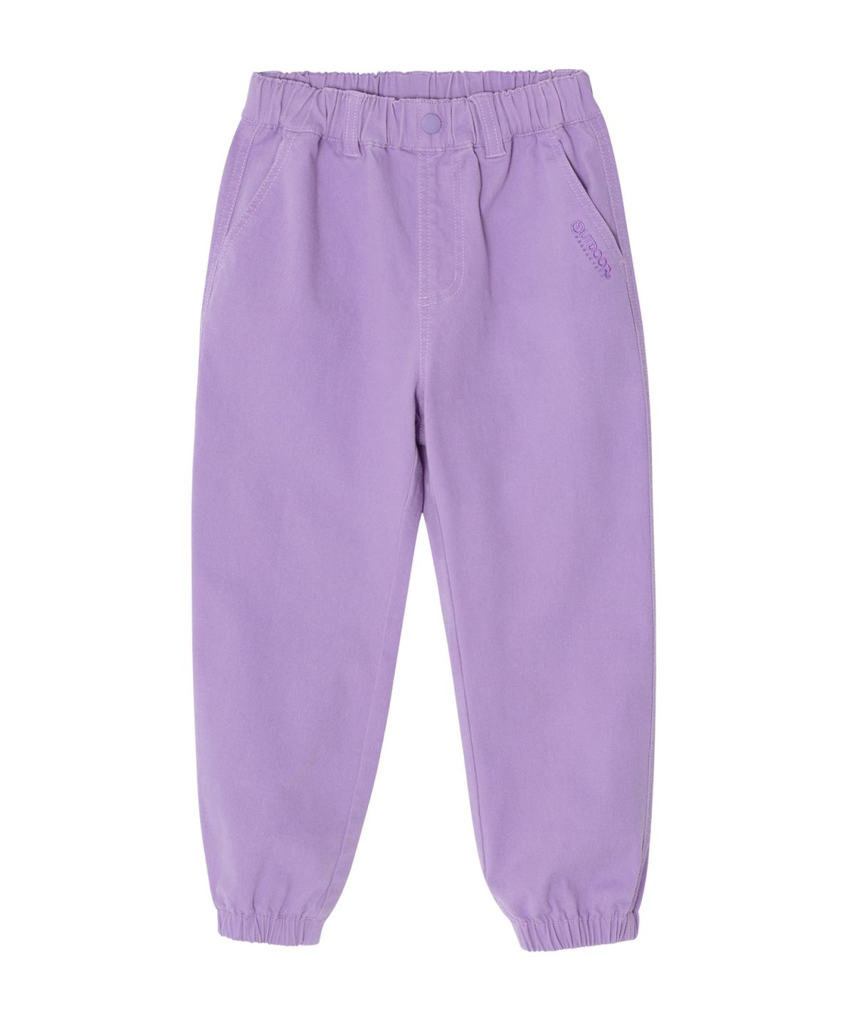 아웃도어 프로덕츠 키즈(OUTDOOR PRODUCTS KIDS) 10부 면스판 팬츠 (퍼플) OD231BPT02_LPU