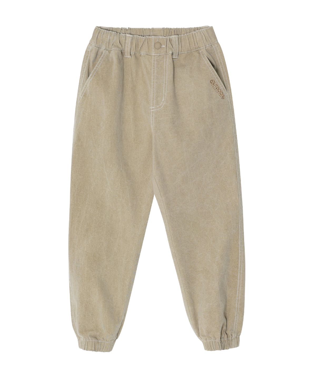 아웃도어 프로덕츠 키즈(OUTDOOR PRODUCTS KIDS) 10부 면스판 팬츠 (베이지) OD231BPT02_BEI