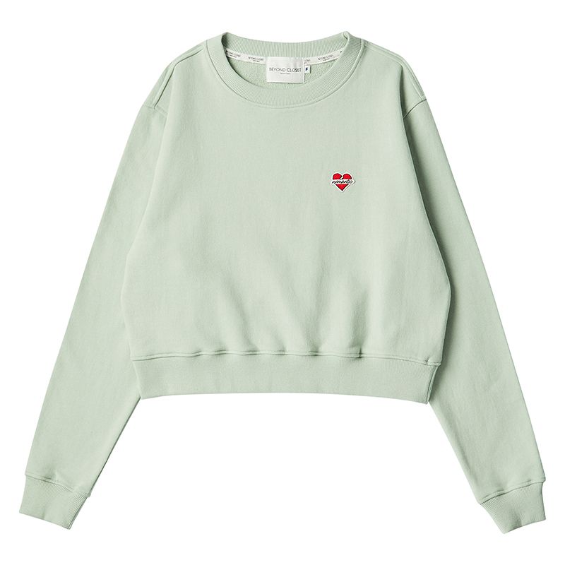 ★【BeyondCloset】★NOMANTIC BASIC LOGO SWEAT SHIRT.S★ Beyond Closet by Tae Yong