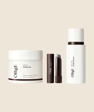 맨즈 스킨케어 세트 / 인텐스 칠링패드 + 올인원 더블에센스 + 무드 체인지 립밤