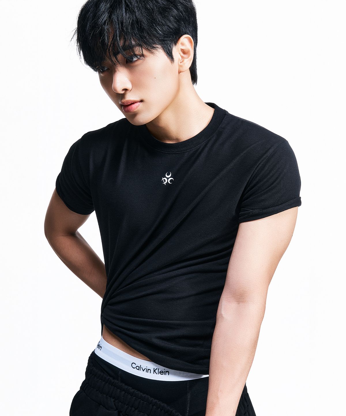 디오스피스(DAUSPICE) Basic Muscle T-Shirts Black