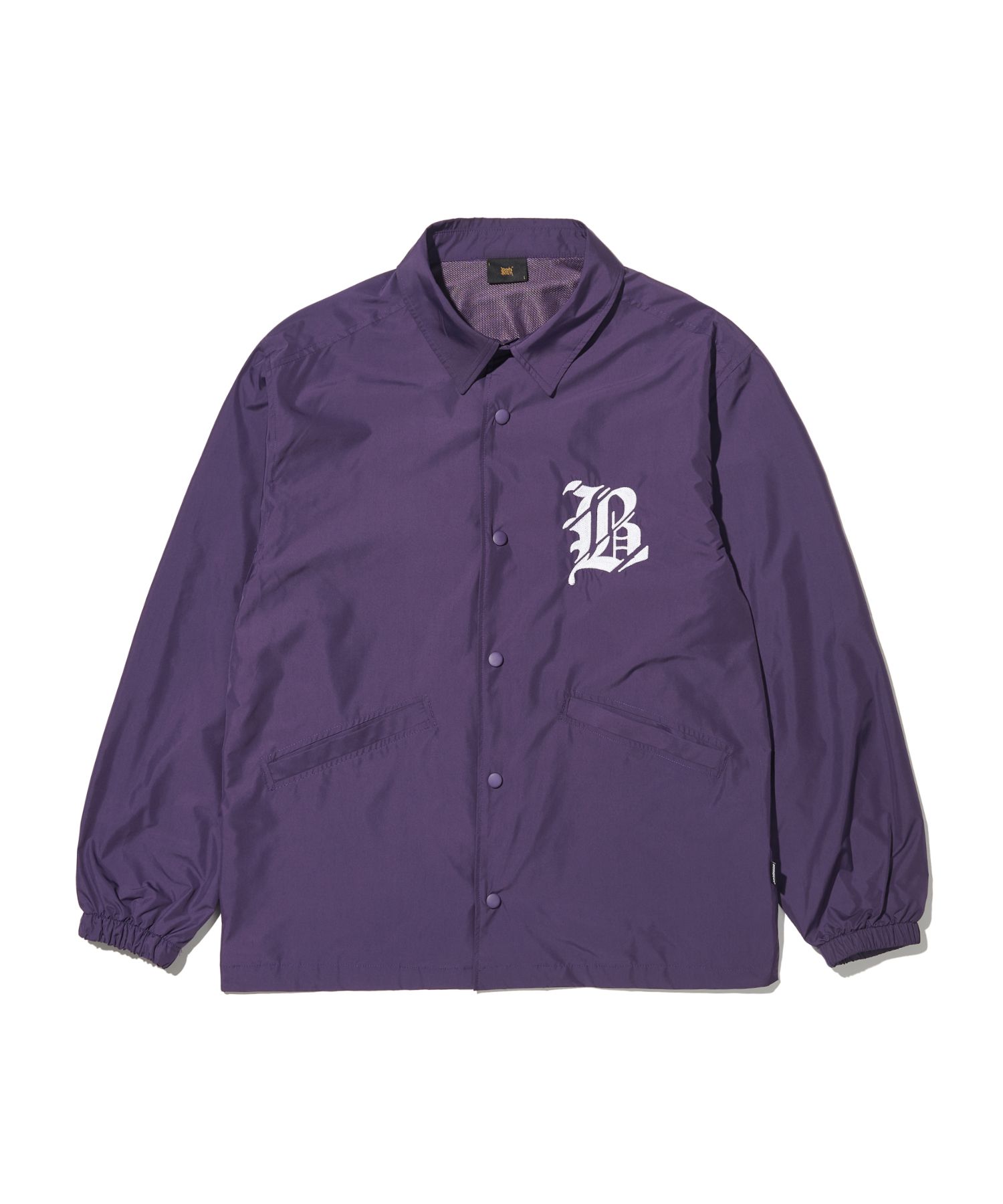MUSINSA BROWNBREATH SPLIT B COACH JACKET PURPLE