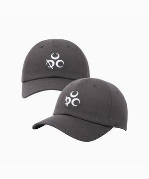 Symbol Cotton Cap Charcoal