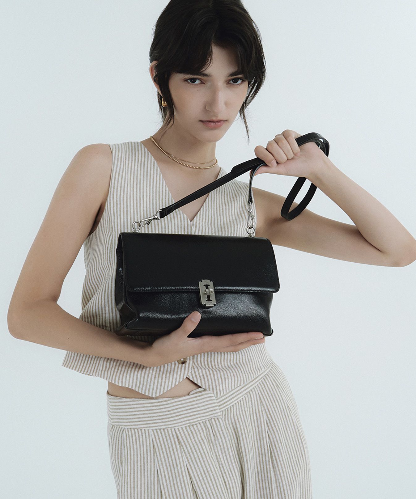 MUSINSA | VUNQUE Baguette Shoulder S _5colors