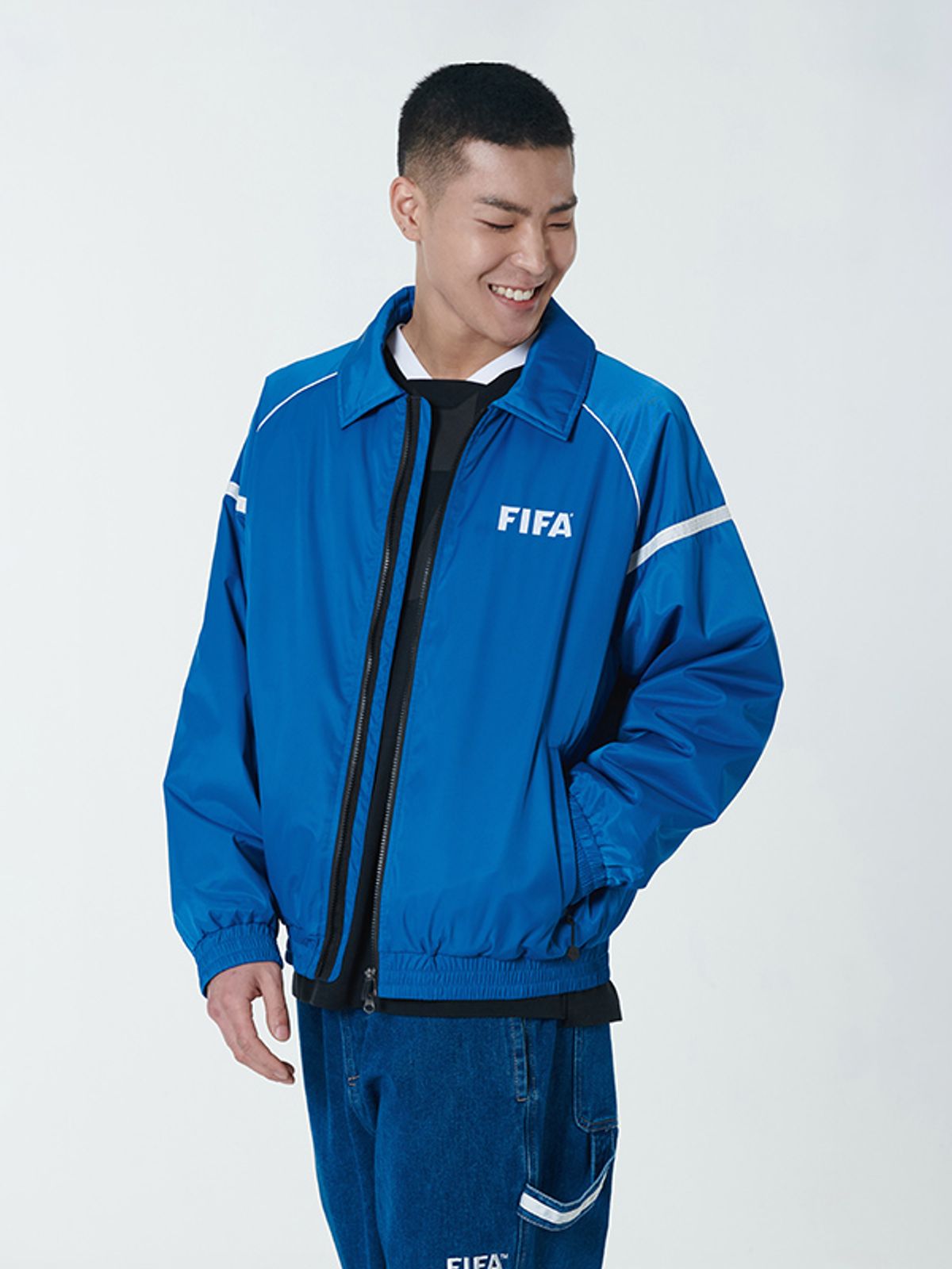 피파 1904(FIFA 1904) 코치 바시티  자켓(FF31PJ20U_220)