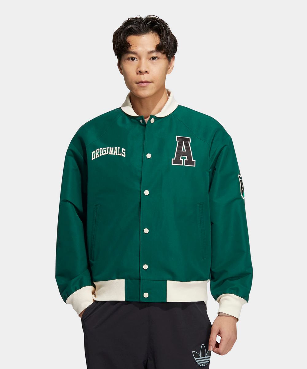안티 유니버시티 재킷 남성 자켓 그린 | 무신사 추천 브랜드 안티   유니버시티 재킷 남성 자켓 그린 | 무신사 추천 브랜드
