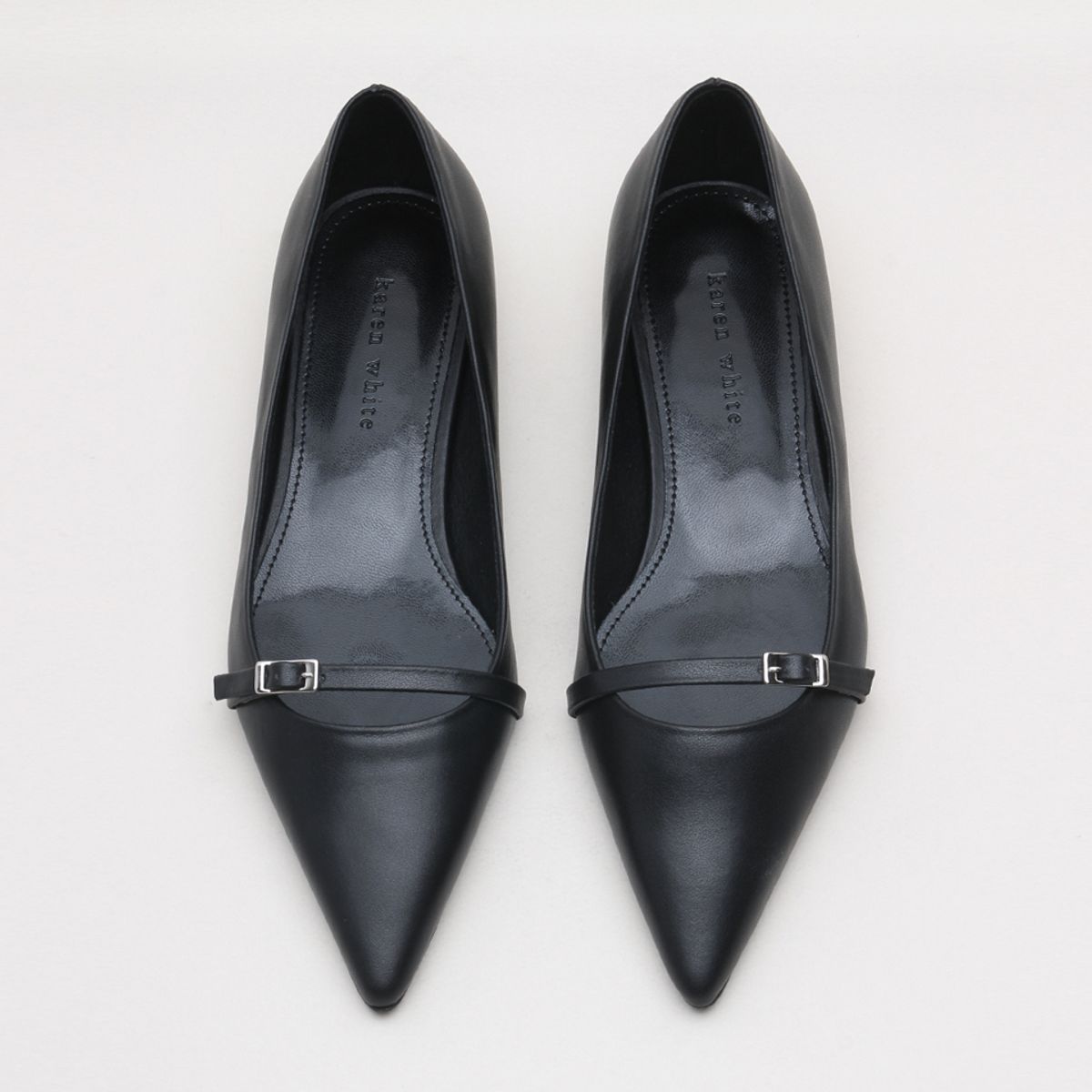 카렌화이트(KAREN WHITE) Notice kw2401 1.5cm 플랫
