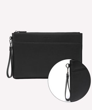 (탈부착 스트랩) 천연 소가죽 사피아노 절개 클러치 백 (VIPAC019)