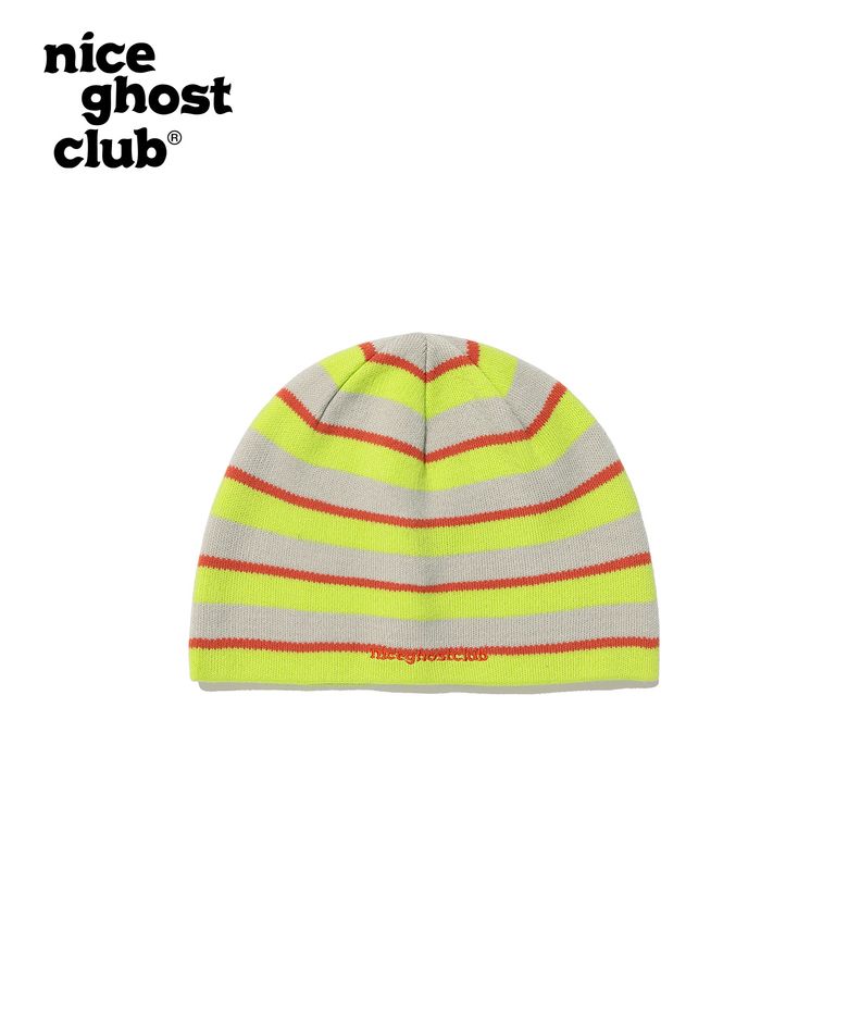 STRIPE LOGO BEANIE_LIGHT GREEN(NG2DSUAB28A)