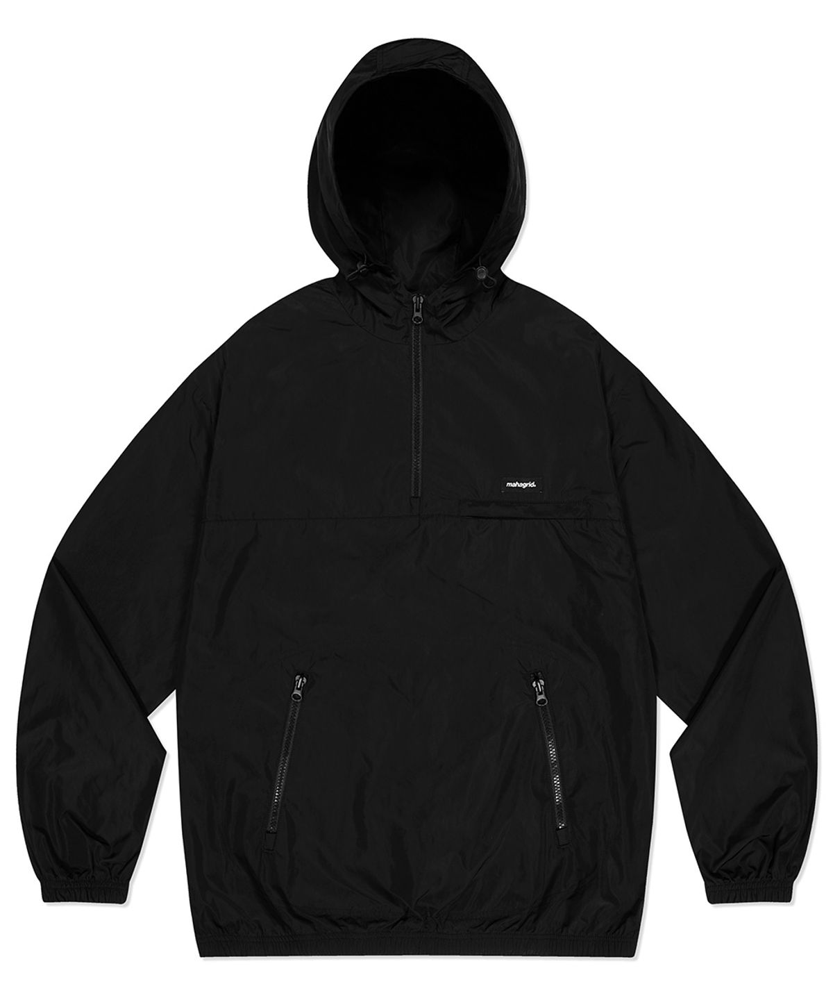 마하그리드(MAHAGRID) STITCH ANORAK JACKET BLACK(MG2DSMB961A)