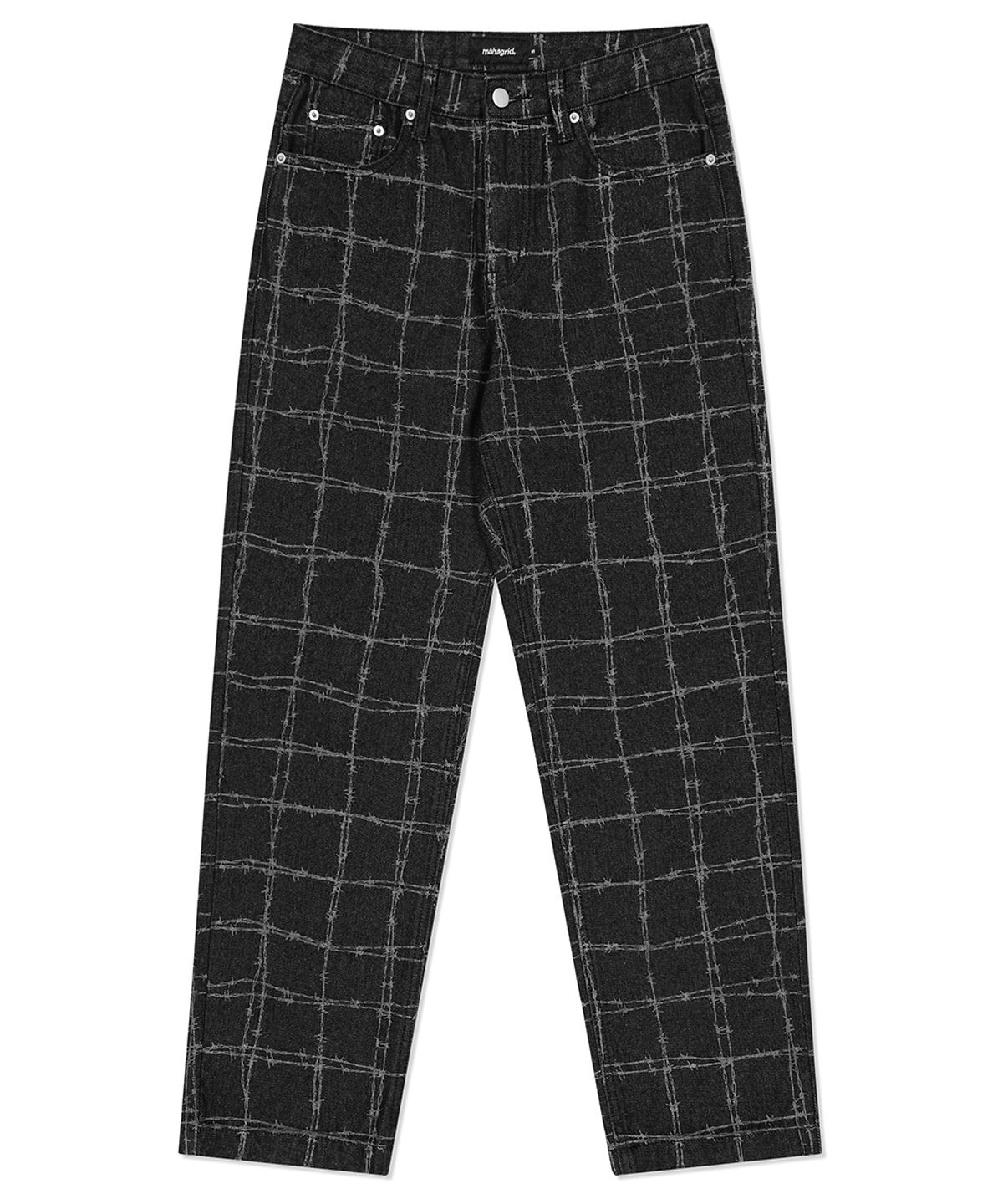 마하그리드(MAHAGRID) WIRE DENIM PANT BLACK(MG2DSMPA10A)