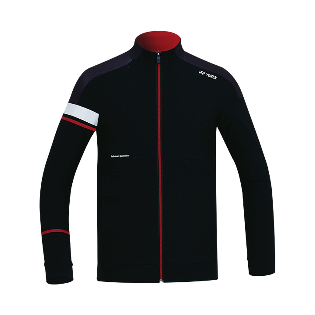 요넥스(YONEX) 221WU009M 블랙 남성 언밸런스 트레이닝 자켓