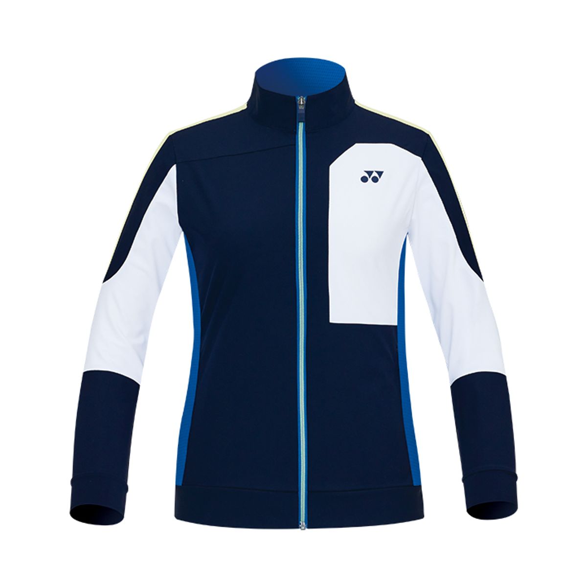 요넥스(YONEX) 221WU012F 네이비 여성 네온 포인트 트레이닝 자켓