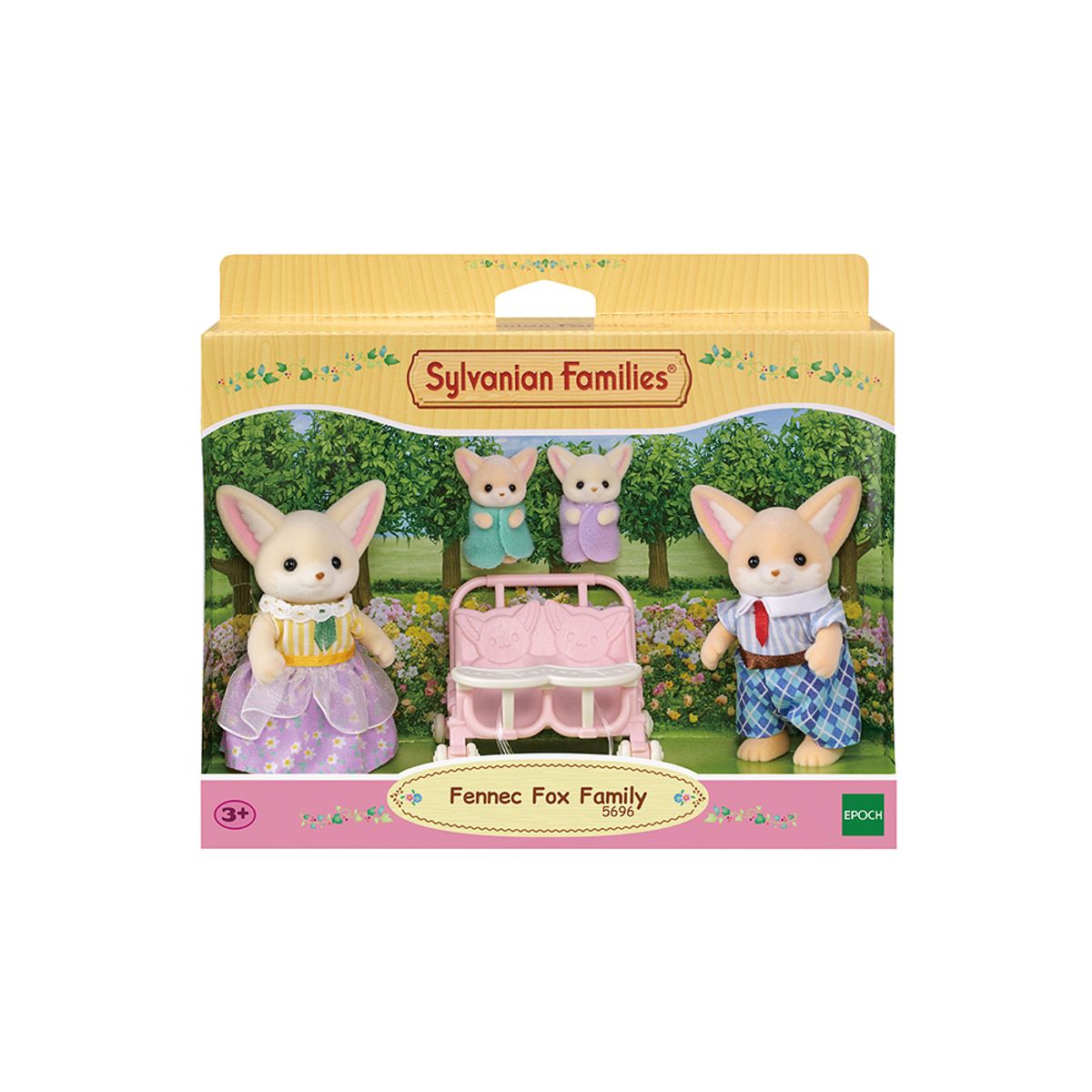 실바니안 패밀리(SYLVANIAN FAMILIES) 5696-사막여우 가족