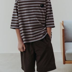 02 스퀘어 하프 팬츠_다크 카키