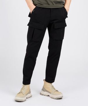 유틸리티 카고팬츠 - 블랙