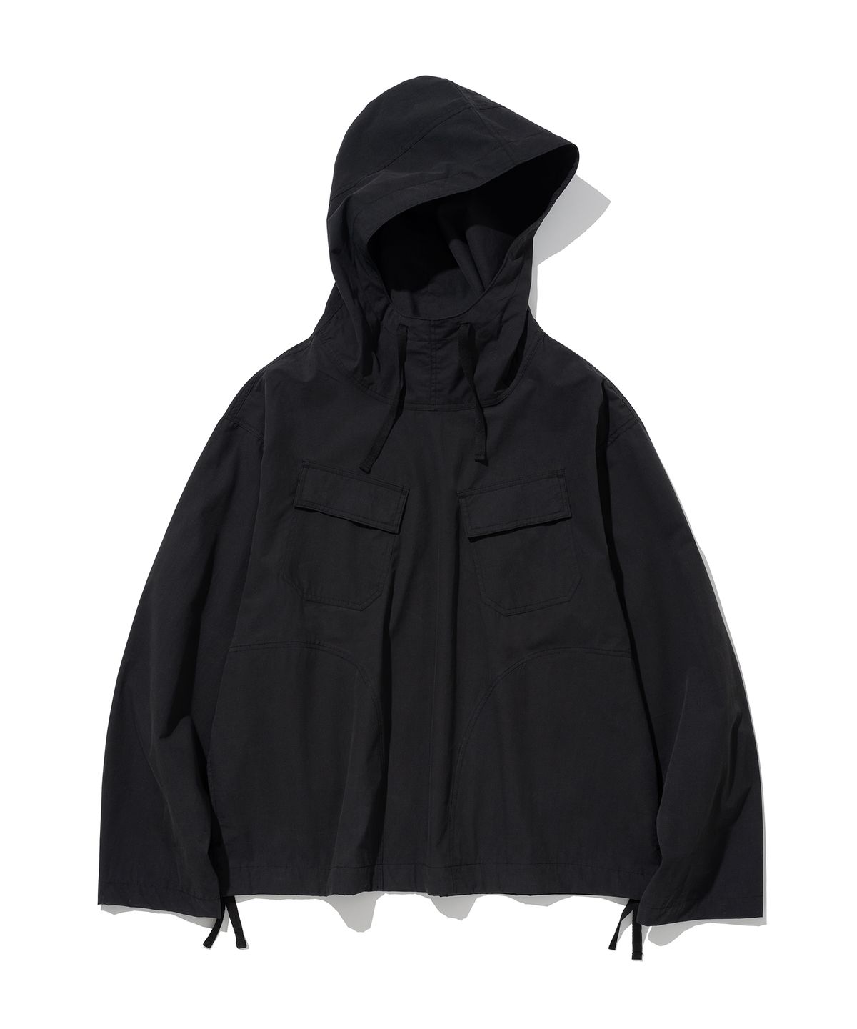 유니폼브릿지(UNIFORM BRIDGE) smock anorak jacket black