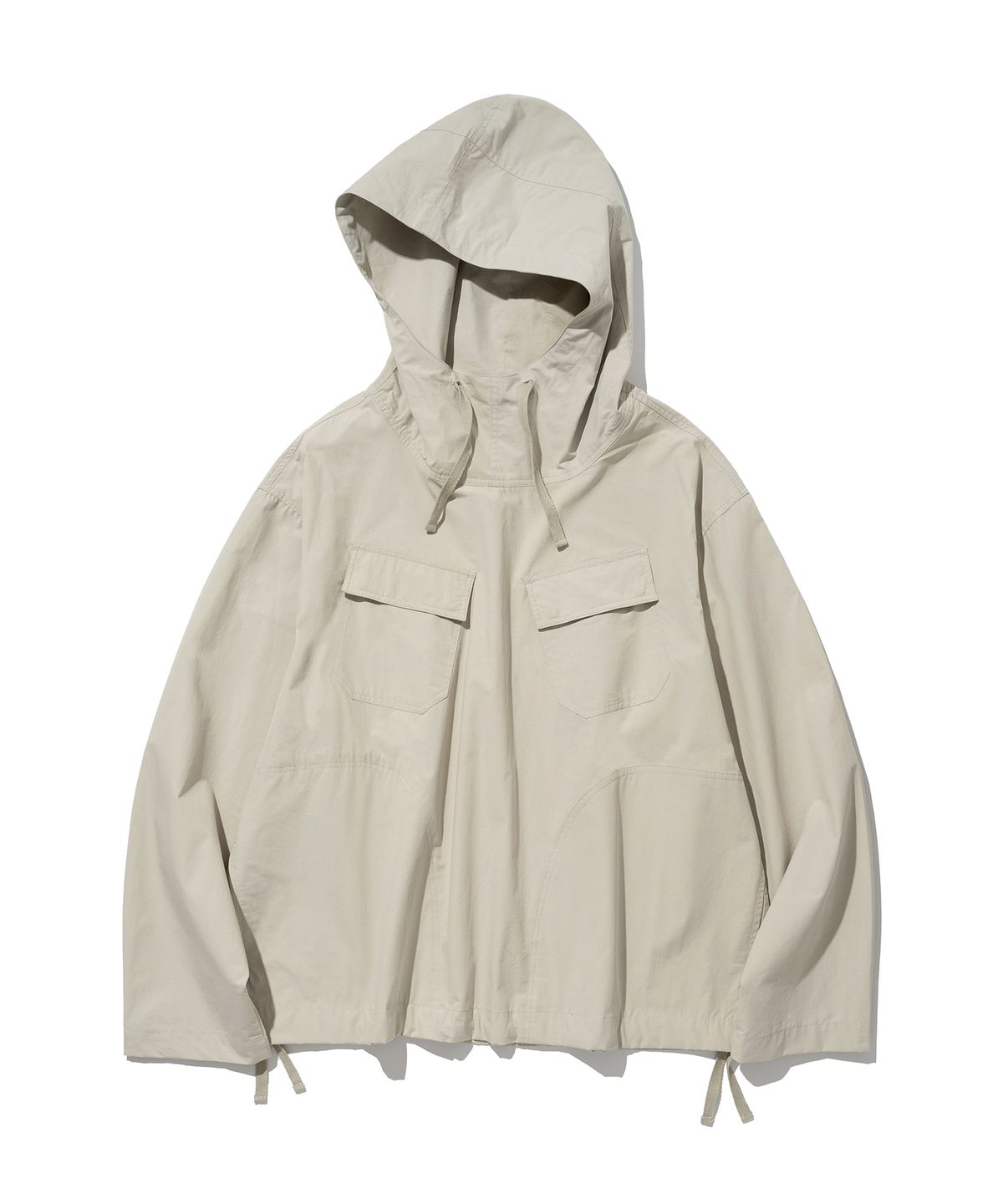 유니폼브릿지(UNIFORM BRIDGE) smock anorak jacket light beige