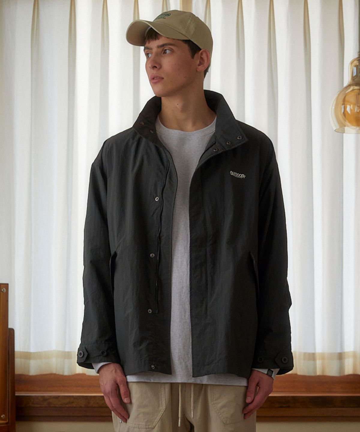 아웃도어 프로덕츠(OUTDOOR PRODUCTS) 나일론 숏 피쉬테일 파카 NYLON SHORT FISHTAIL PARKA