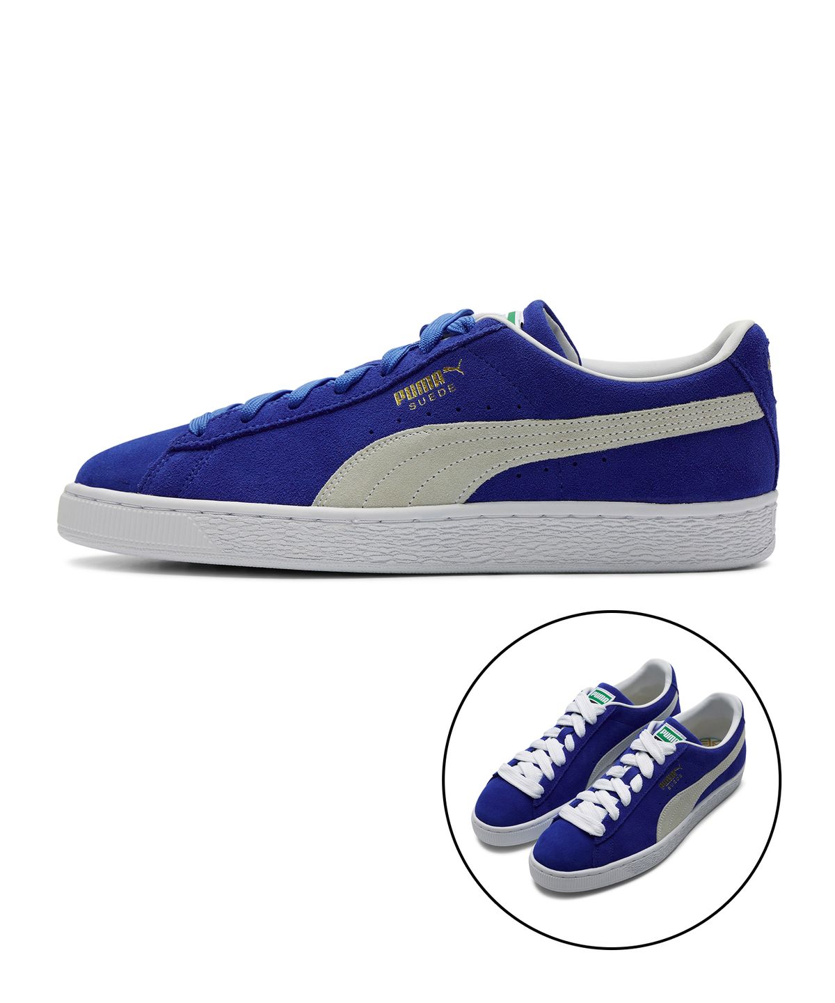 푸마(PUMA) 스웨이드 클래식 XXI - 블루:화이트 / 374915-68