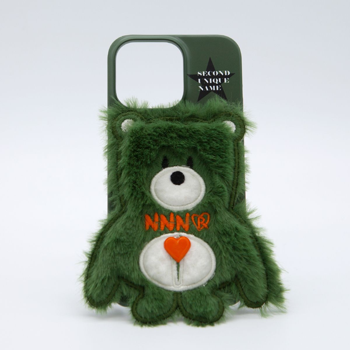 세컨드유니크네임(SECOND UNIQUE NAME) SUN CASE PATCH STAR FUR BEAR FOREST