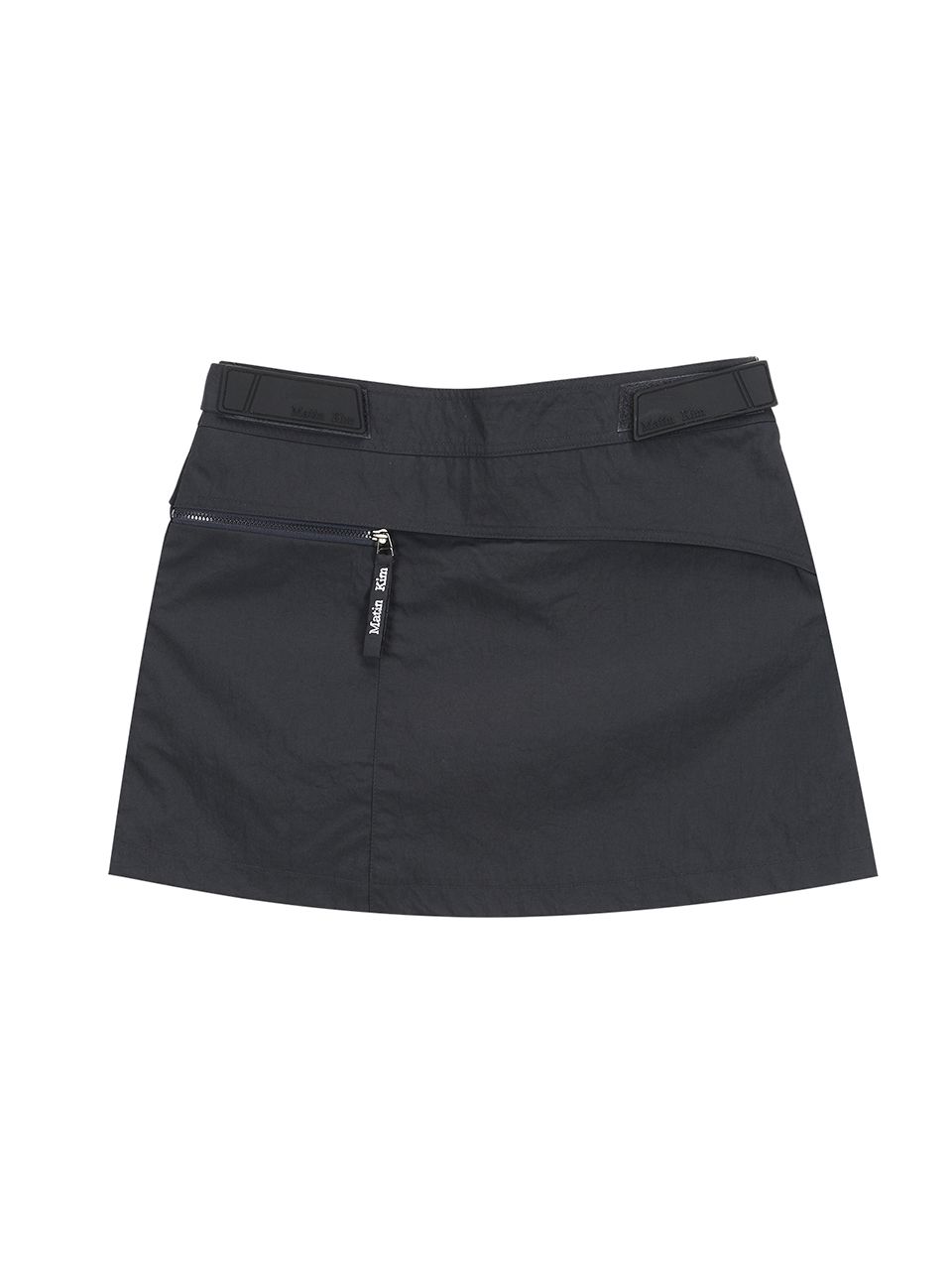 ミニスカート Matin Kim NYLON ZIP POINT MINI SKIRT BMH125 MUSINSA公式 | MATIN KIM NYLON ZIP POINT MINI SKIRT IN CHARCOAL