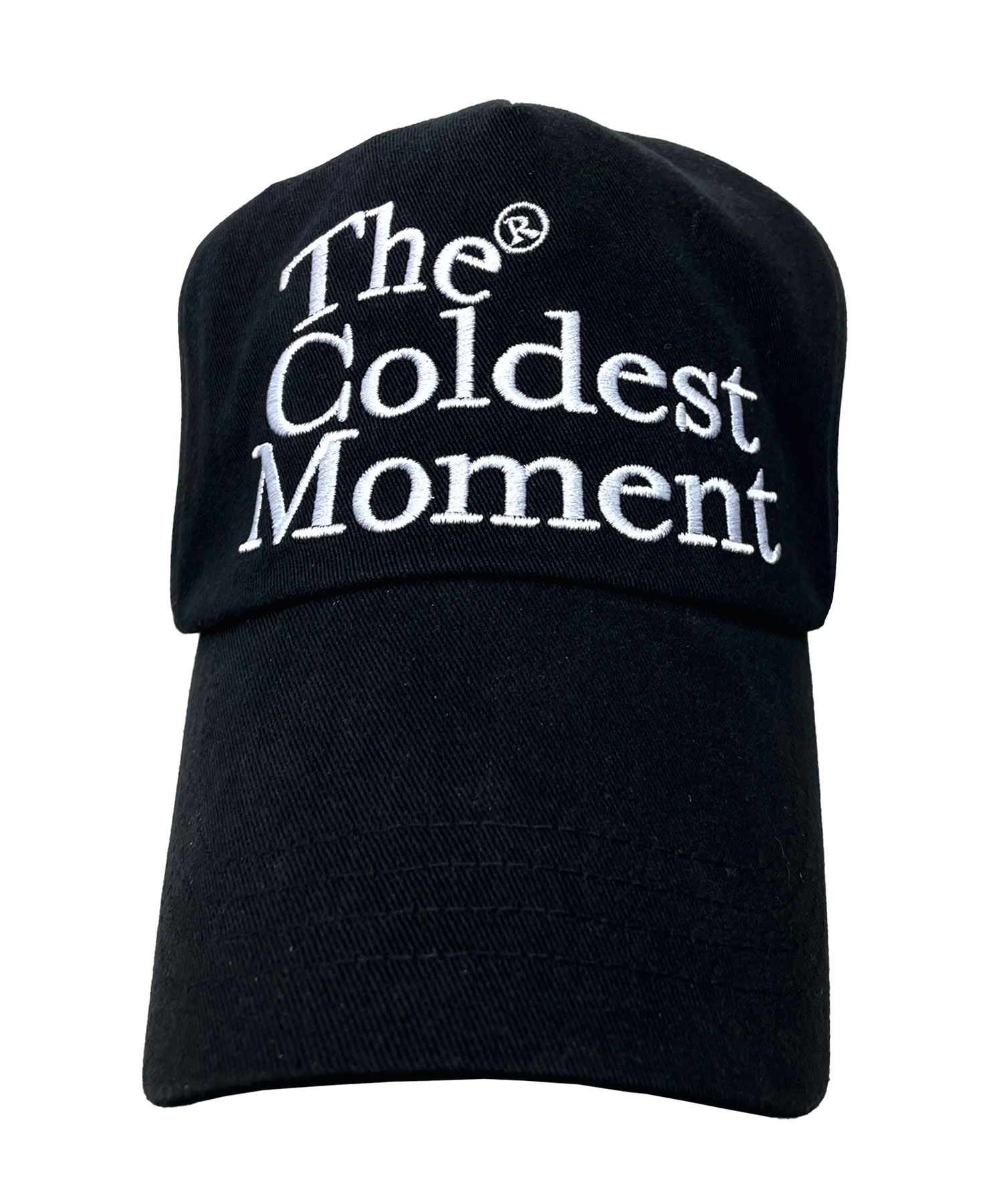 MUSINSA公式 | THE COLDEST MOMENT TCM logo cap (black)